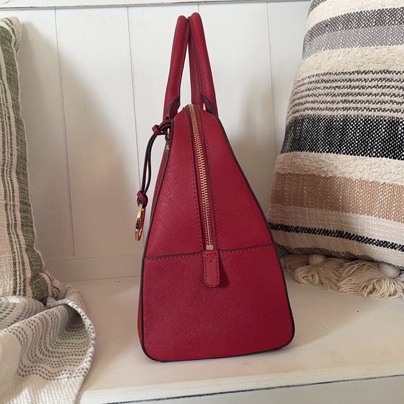 Red Michael Kors Purse - Picture 5 of 10